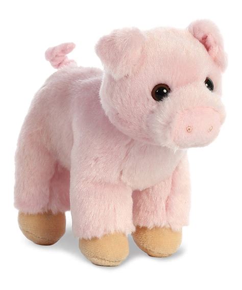 Aurora World Oinking Pig 8'' Plush Toy | Pig plush, Plush toy, Pig