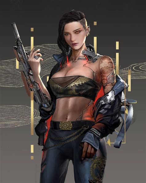 Cyberpunk Female Female Cyborg Cyberpunk Rpg Cyberpunk Girl