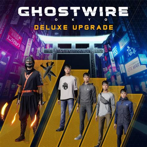 Ghostwire Tokyo Deluxe Upgrade Cover Or Packaging Material MobyGames