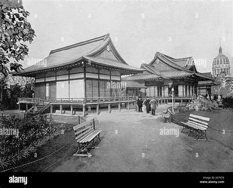 The Japanese Pavillion Ho O Den World S Columbian Exposition