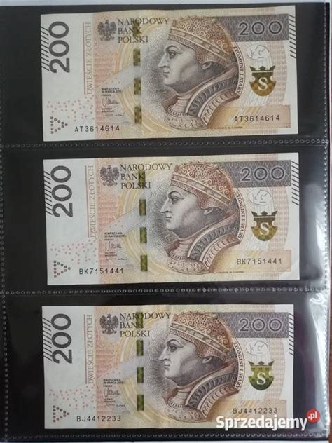 Banknoty Ciekawe Numery Nie Radar Bytom Sprzedajemy Pl