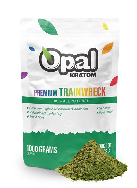 Kratom Powder Premium Trainwreck G Opal Kratom