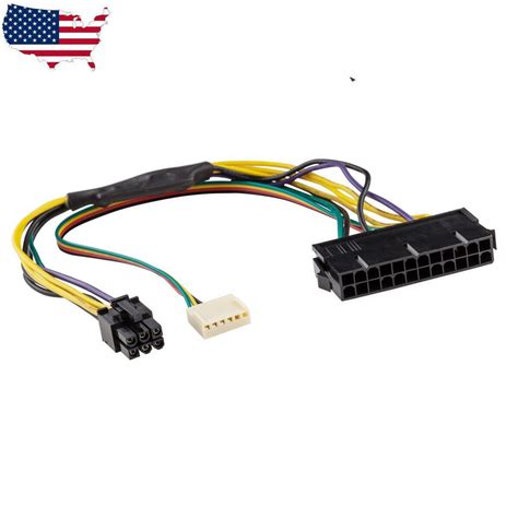 12 Atx Main 24 Pin To 6 Pin Psu Power Adapter Cable 18awg Hp Elitedesk 800 G1 Ebay