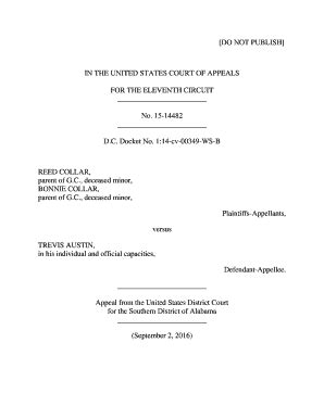 Fillable Online Collar Vs Austin Appeal PDF Assets Documentcloud