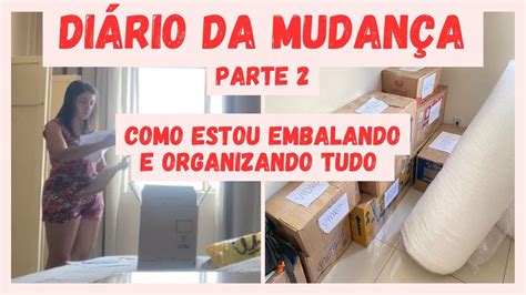 Como Estou Embalando E Organizando A Minha Mudan A Di Rio Da Mudan A