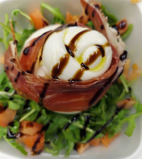 Burrata Prosciutto - Fast Simple and Good