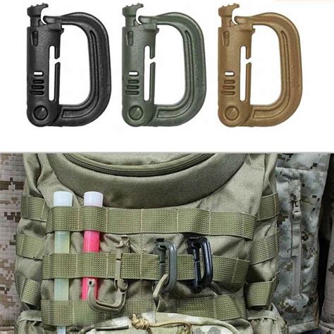 Molle Tactical Backpack Carabiner Snap D Ring Clip Tactical Backpack