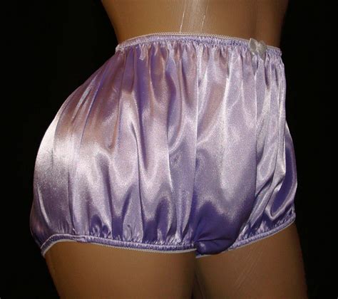 Double Couche Satin Adult Sissy Satin Full Cut Panties Etsy