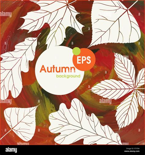 Magic Autumn Background Stock Vector Image & Art - Alamy