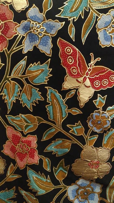 Kumpulan Gambar Batik Flora Menarik Terbagus Dan Terlengkap Blog