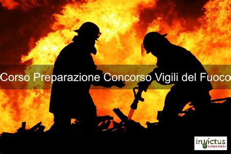 Corso Preparazione Quiz Concorso Vigili Del Fuoco