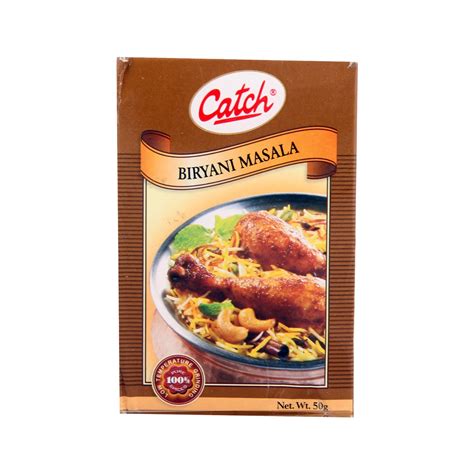 Catch Powder Biryani Masala 50g Carton Amazon In Grocery