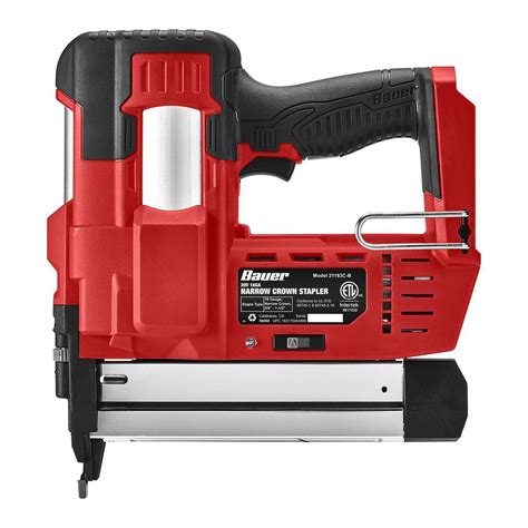 V Cordless Gauge Narrow Crown Stapler Tool Only Off