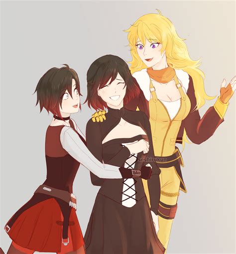 Rwby Summer And Daughters By Seshirukun On Deviantart