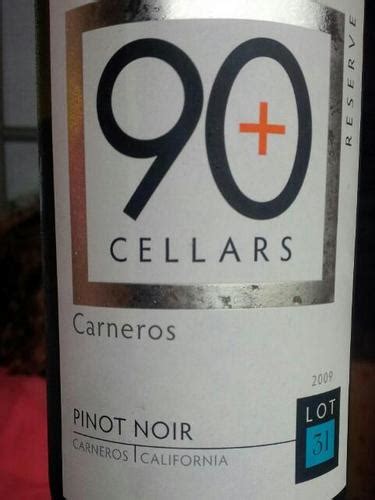 90 Cellars Lot 31 Pinot Noir Reserve Vivino US