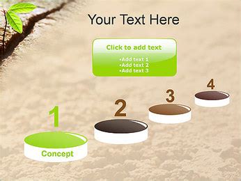 Green Plant PowerPoint Template & Backgrounds ID 0000002600 ...