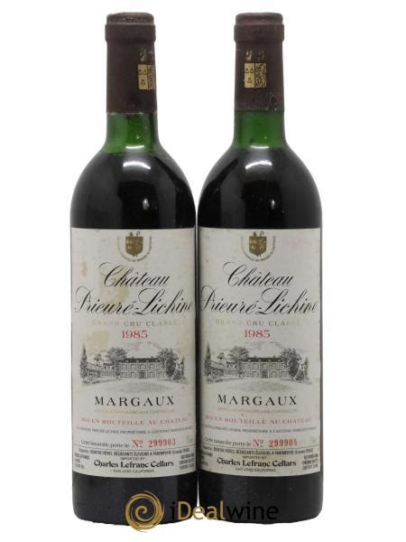 Kaufen Château Prieuré Lichine 4ème Grand Cru Classé 1985 Posten