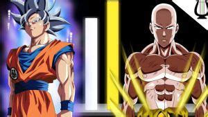 Goku Ultra Instinto Dominado Vs Saitama Qui N Ganar