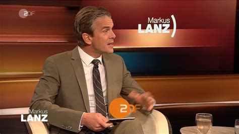 Markus Lanz Gäste Heute Wer Am Donnerstagabend Im Zdf Talkt Sternde