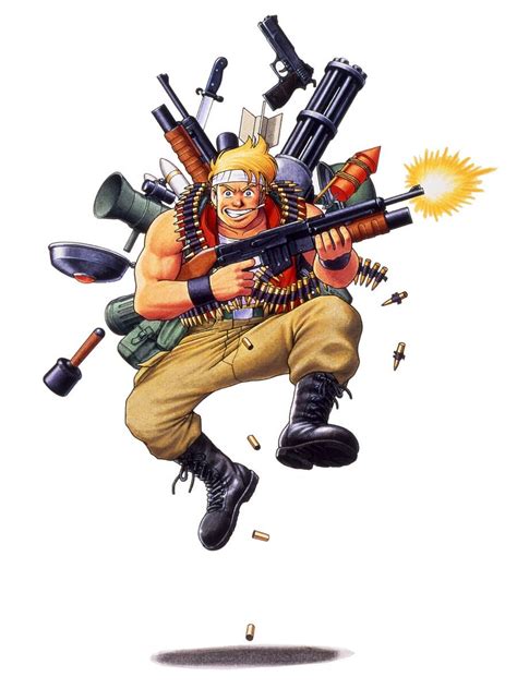 Marco Rossi Is One Of The Main Characters In Metal Slug Pull Your