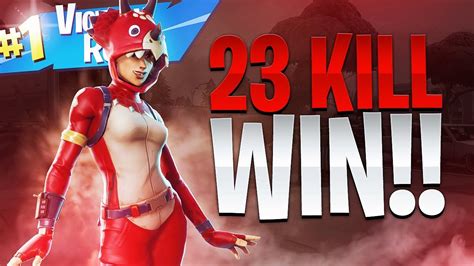 23 Kill WIN Fortnite Battle Royale YouTube