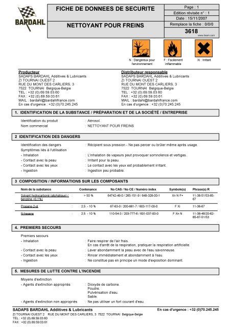 Exercices Matinaux Brillant Fonds Composition Chimique Nettoyant Frein