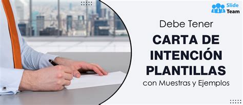 Plantillas De Cartas De Intenci N Imprescindibles Con Muestras Y Ejemplos