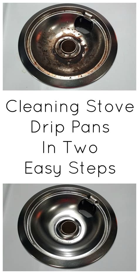 Let Life Blossom Cleaning Stove Top Drip Pans In Two Easy Steps