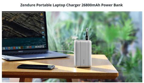 New Zendure Supertank Pro Mah Wpd Portable Power Bank With Oled