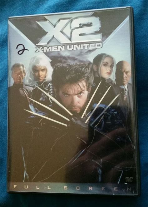 X2 X Men United Dvd 2003 2 Disc Set Pan Scan Dvds And Movies