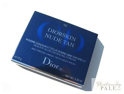 Dior Diorskin Nude Tan Healthy Glow Enhancing Powder In Sunlight