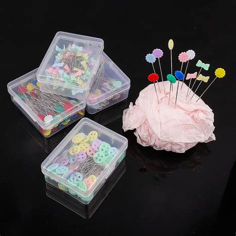 100pcs Dressmaking Pins Embroidery Patchwork Pins Accessories Tools