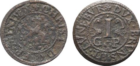 Braunschweig L Neburg Celle Cu Guter Pfennig O J Cd Celle Christian