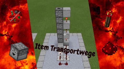 Item Transportweg Fahrstuhl In Minecraft Bauen Minecraft Bedrock