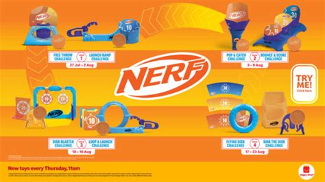 McDonald S Launches NERF Happy Meal Toys Till Aug 23 Has 8 Challenging