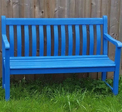 20 Painted Garden Benches Ideas You Must Look | SharonSable