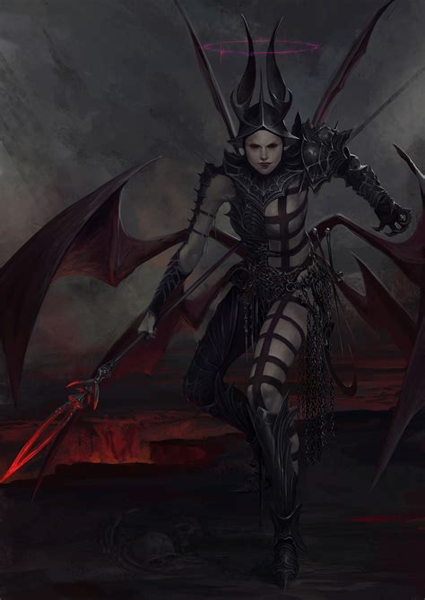 Dark Seraph By Godfrey Escota Rimaginarydemons