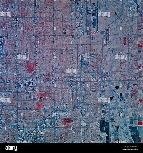 Phoenix Arizona Satellite Image Immagini E Fotografie Stock Ad Alta