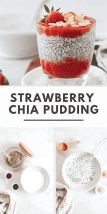 Strawberry Chia Pudding Recipe Primavera Kitchen