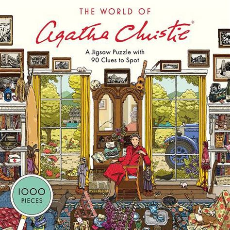 The World of Agatha Christie: 1000 Piece Jigsaw Puzzle With 90 Clues to ...