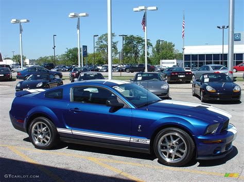 Vista Blue Metallic 2007 Ford Mustang Shelby GT500 Coupe Exterior Photo