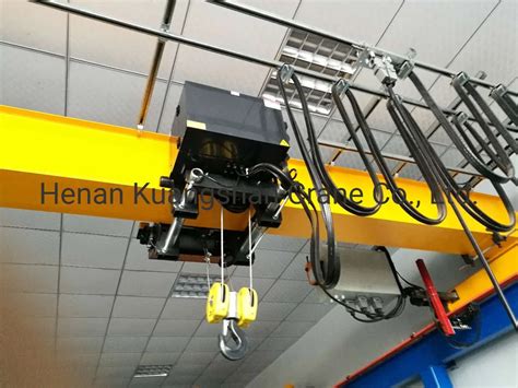 New Euro Type Electric Hoist Single Girder Overhead Crane China