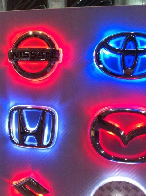 5D Car LED Badge Light Mark Car LED Emblem Car LED Logo Light For Ford