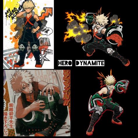 My Hero Academia Katsuki Bakugo Hero Name Dynamite Comic Book Cover