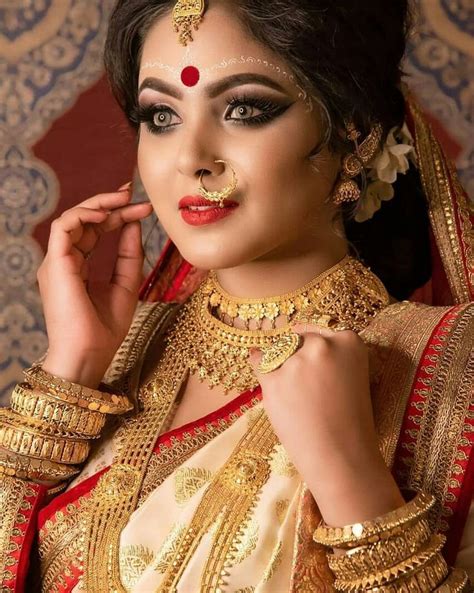 Pin By Shreyashi Talukdar On Bengali Bride Indian Bride Makeup Best