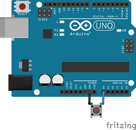 Management of a push button with Arduino • AranaCorp