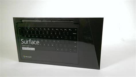 Microsoft Surface Type Cover 2 Keyboard Black Surface 2 Pro / RT N7W ...