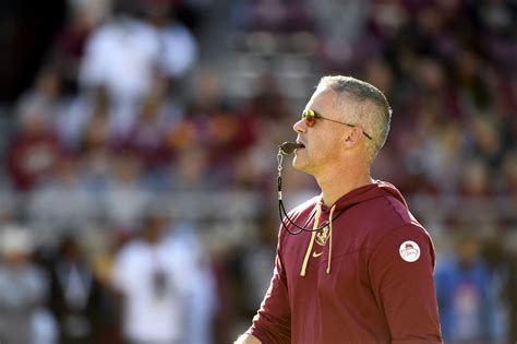 Florida State Head Coach Mike Norvell Talks After Fsu Win Vs Miami