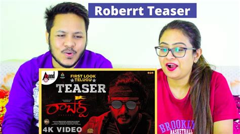 Roberrt First Look Telugu Teaser Darshan Tharun Kishore Sudhir