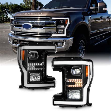 AKKON Fit 2017 2019 Ford F250 F350 F450 F550 SuperDuty Full LED DRL